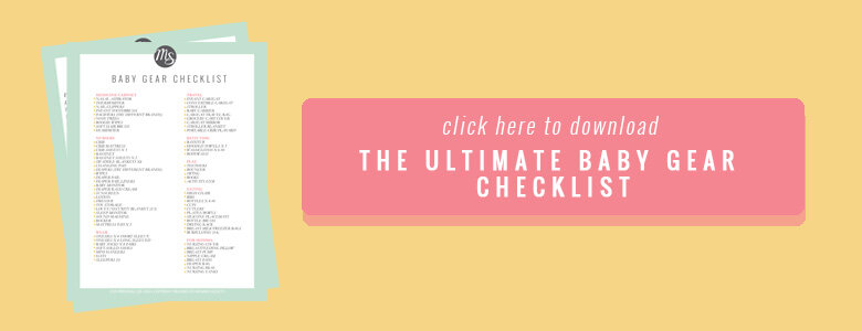 Newborn Baby Essentials: The Ultimate Baby Checklist