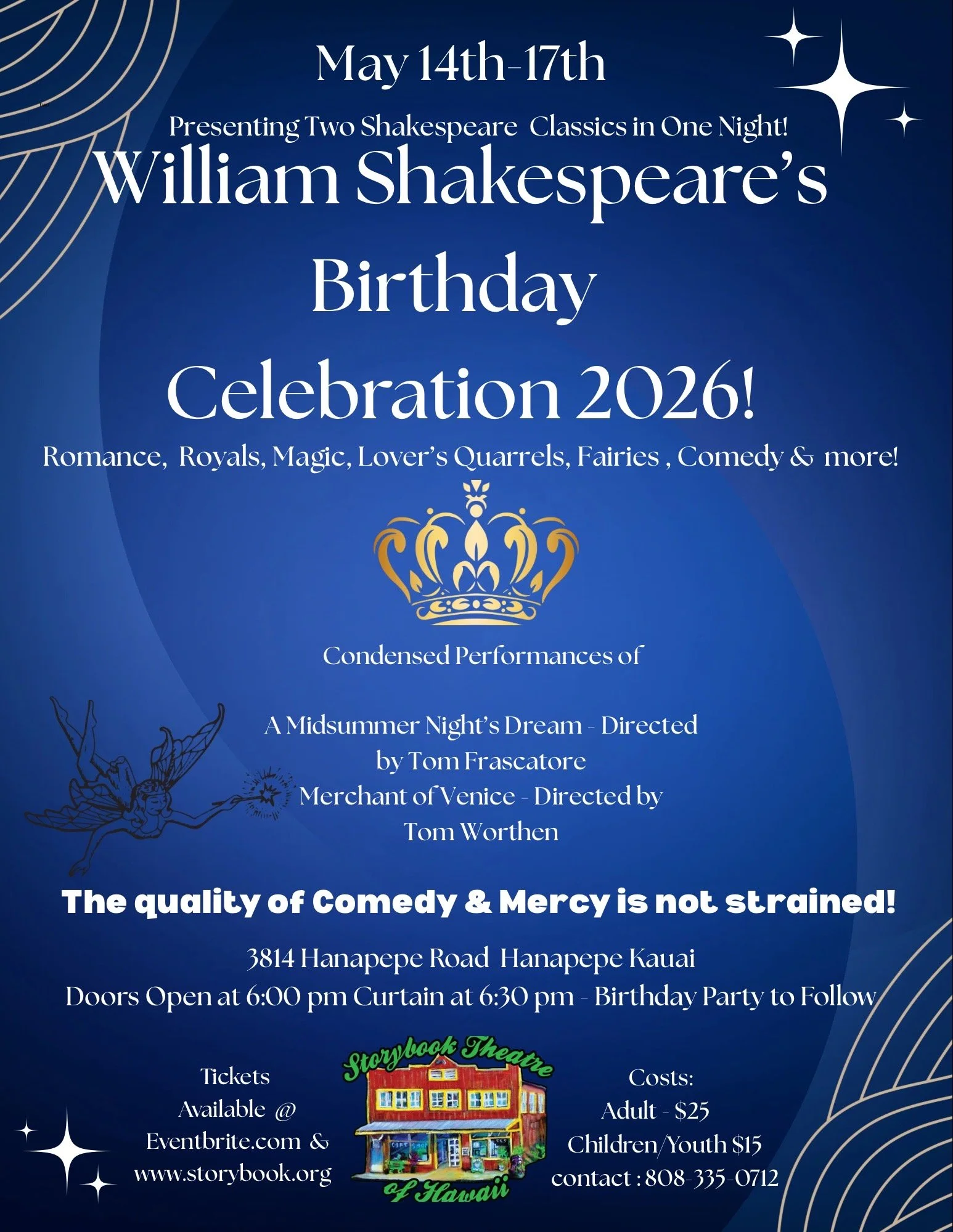 William Shakespeare’s Birthday Celebration