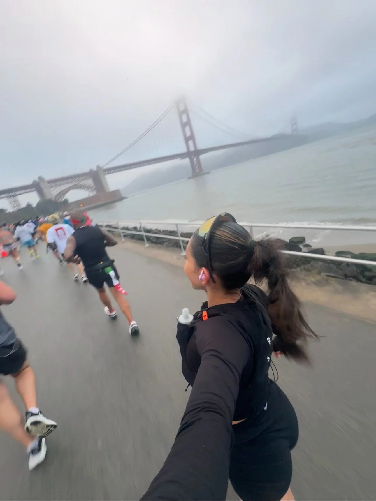 Yesterday I completed MY FIRST MARATHON 26.2 miles!! 🥹🏅🥳🏃🏽&zwj;♀️
I am still in disbelief, recovering lol and processing it all!!
Omg what a beautiful and hard experience 🥹🙌🏽🤍

I&rsquo;m like what?! I did that?! I felt soo great up until mil