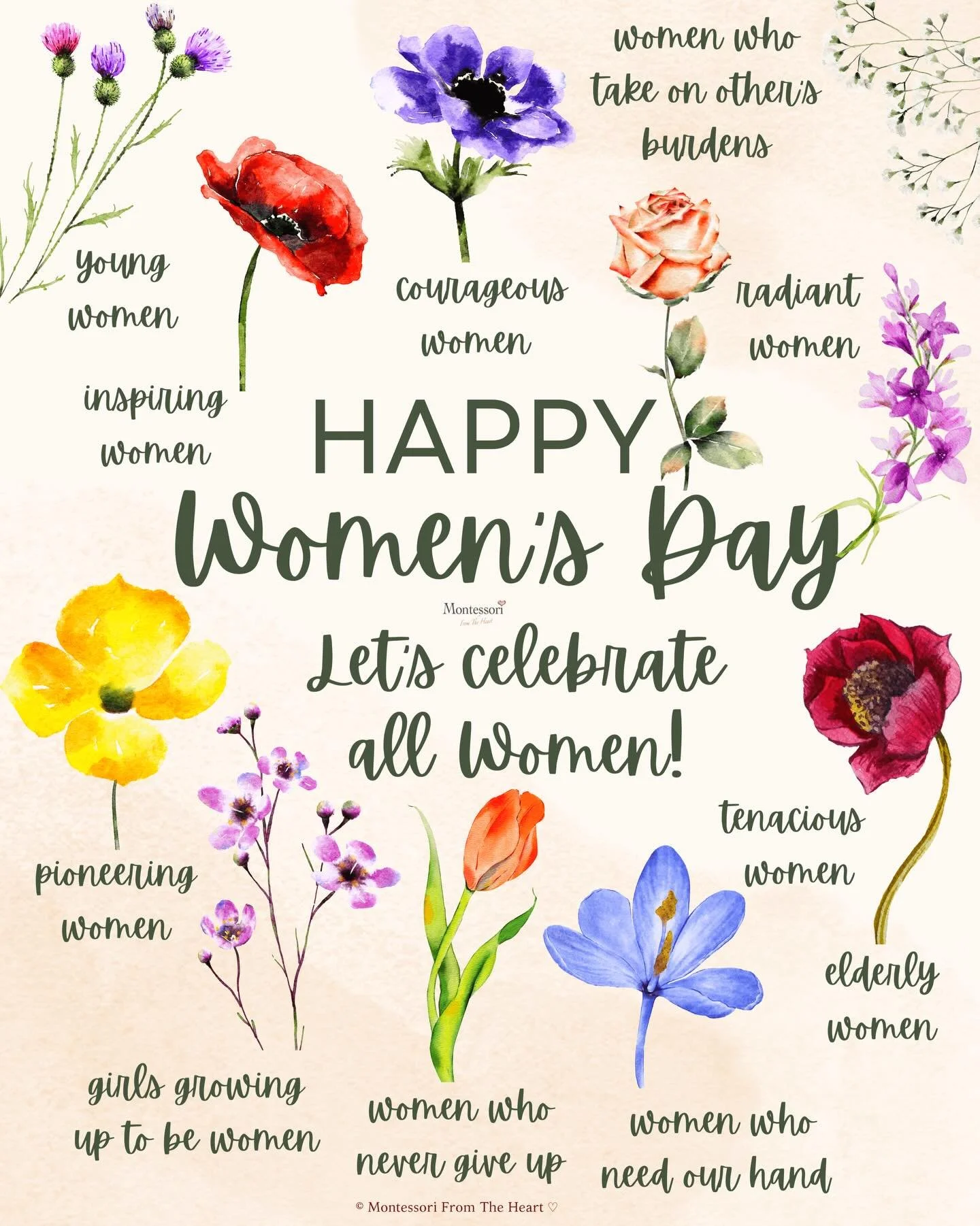 Celebrating the creativity, strength, and talent of women everywhere. Wishing you a beautiful International Women&rsquo;s Day. 💐🌸

Here&rsquo;s to strong women.
May we know them.
May we be them.
May we raise them.

#internationalwomensday❣️ #girlpo
