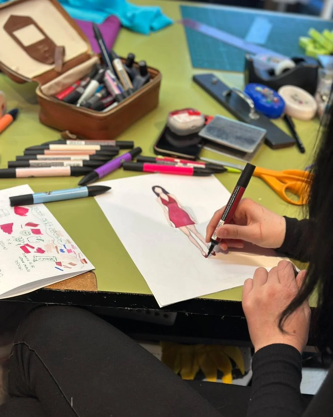 We absolutely love watching our students bring their designs to life! Wanna see the completed looks? Make sure you buy tickets for our fashion show THIS Sunday May, 31st!👗✨

Tickets are on sale NOW!🎟️

#fashionshow #ticketsonsale #sewingclass #sewi