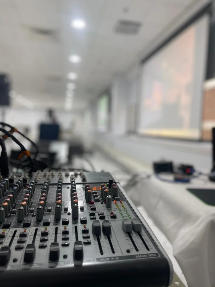 Marks and Spencer Status Quo Band AV hire