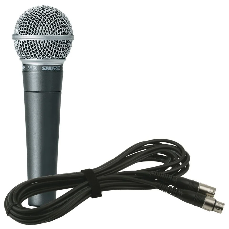 Wired Shure Mic