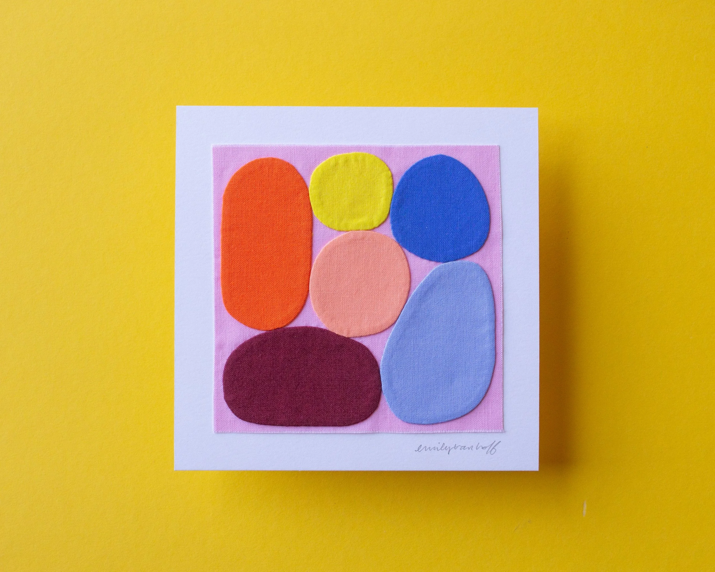 Original Quilt Wall Art | 6x6 | No. 569