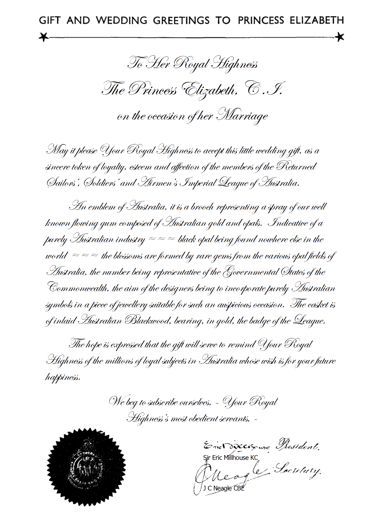Letter from RSL to HM Queen Elizabeth II.png