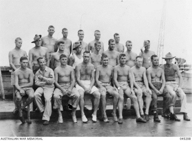 HMS Formidable - POW Survivors from Camp 14, Nagasaki.jpg