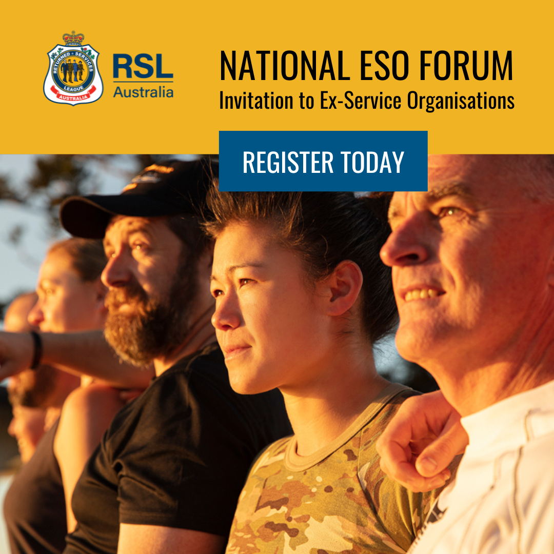 RSL Announces National ESO Forum to Address Royal Commission — RSL