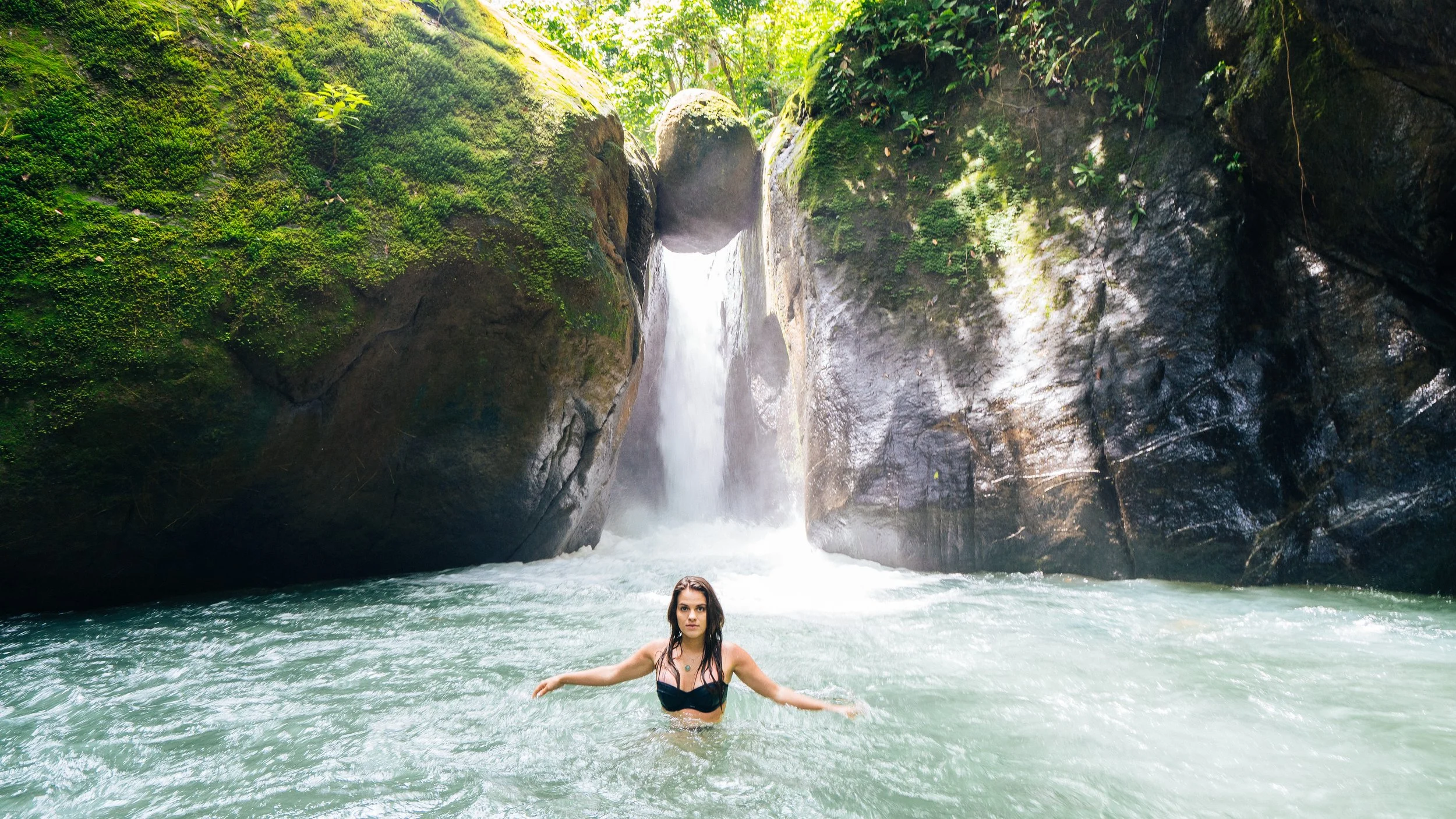 Costa Rica rainforest waterfall travel guide