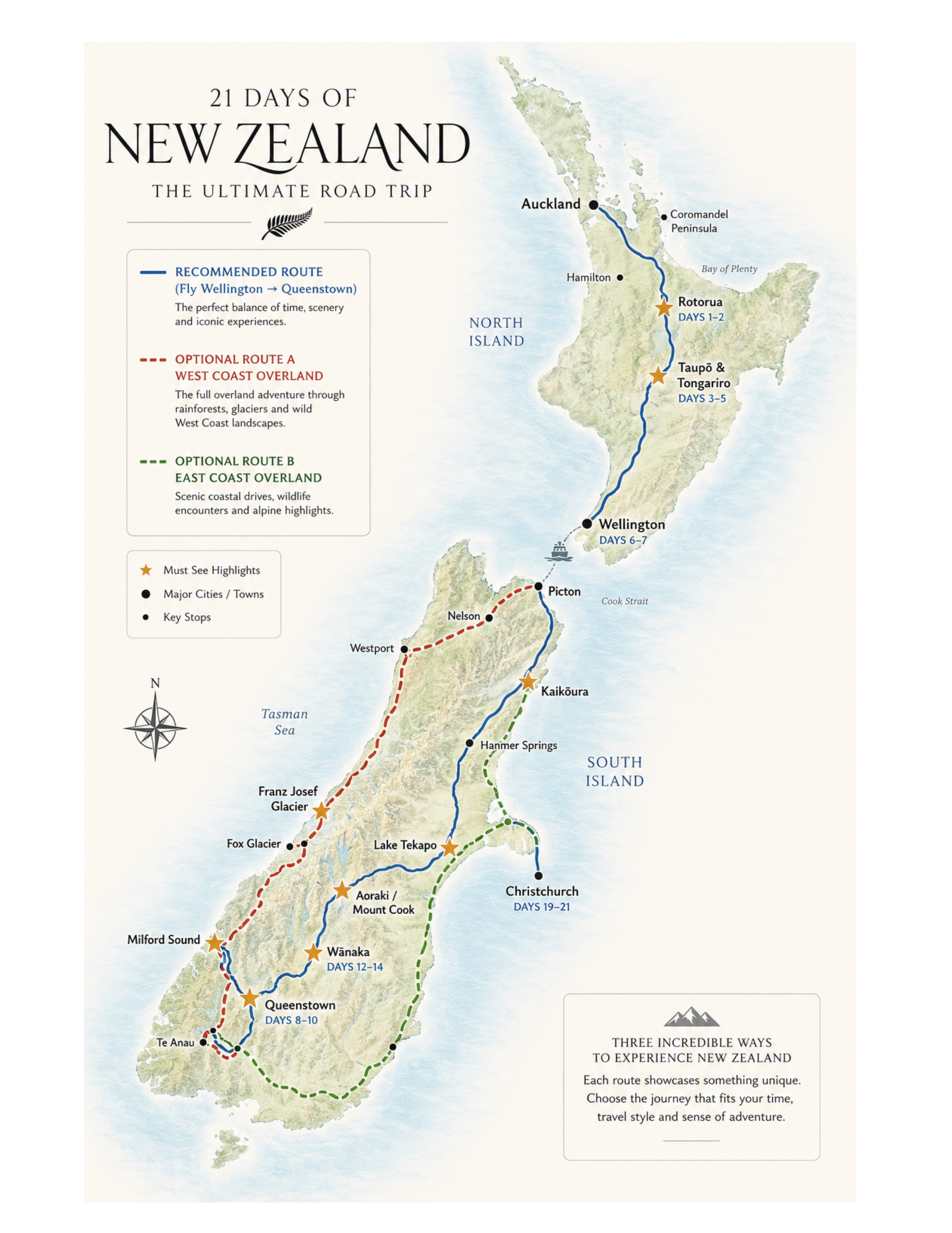 New Zealand Road Trip Route Map – North & South Island Itinerary.png