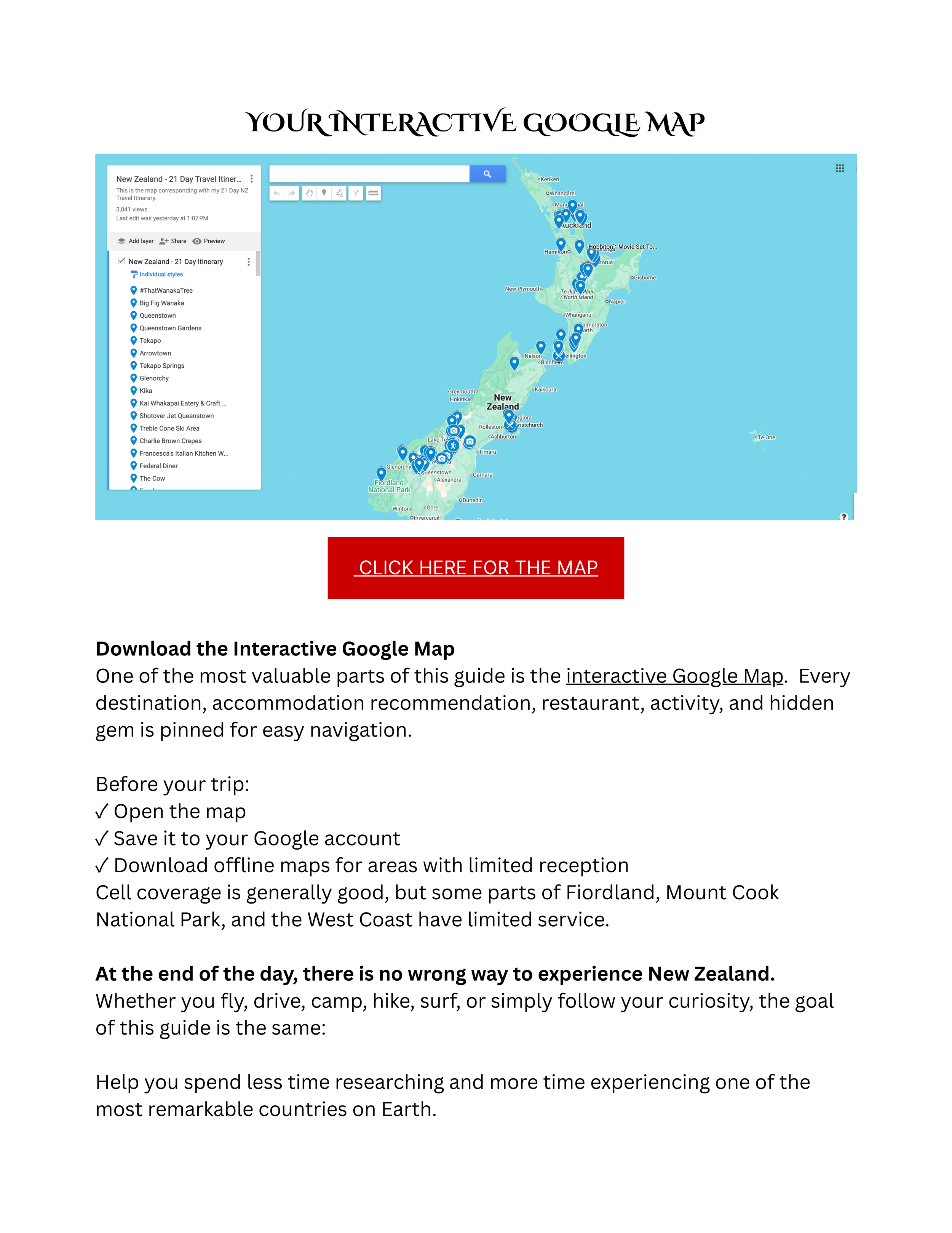 Interactive New Zealand Google Map for 21-Day Road Trip..png