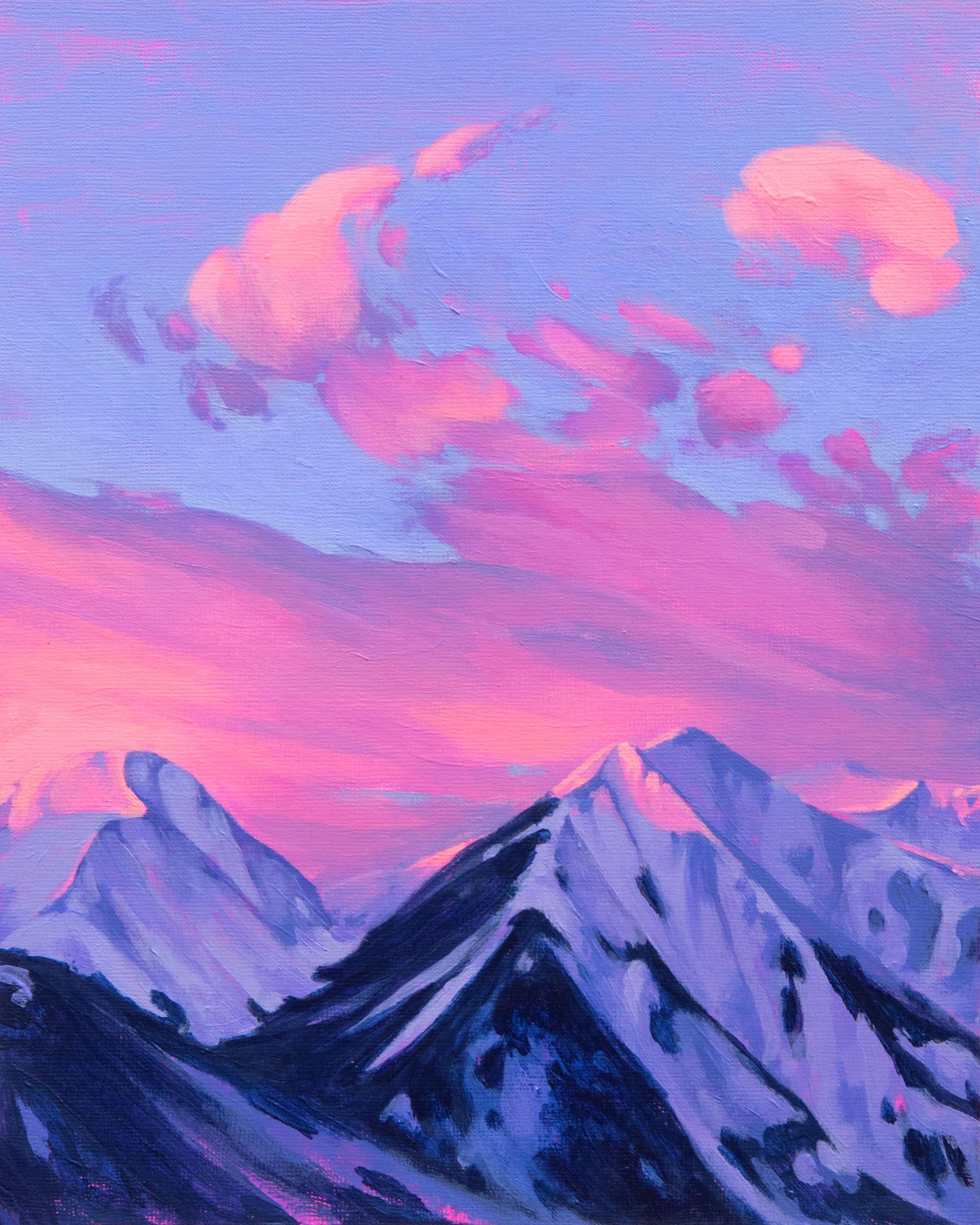 In the Clouds (Twin Lakes) Print