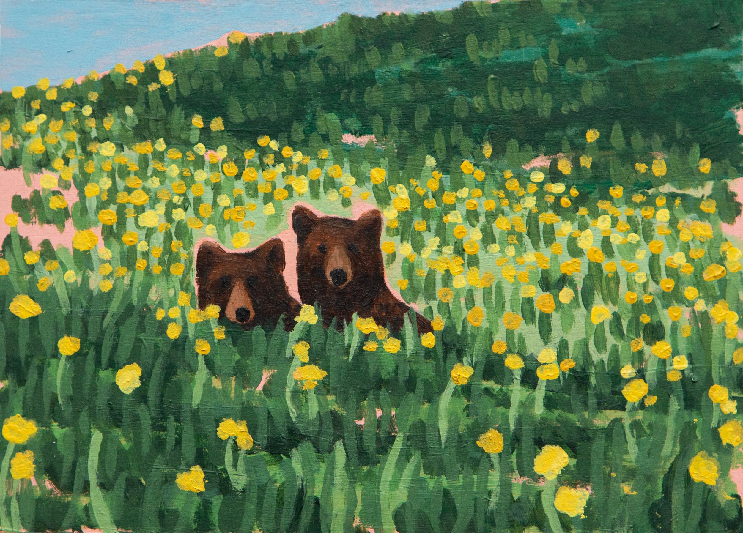 Bear Cubs Print