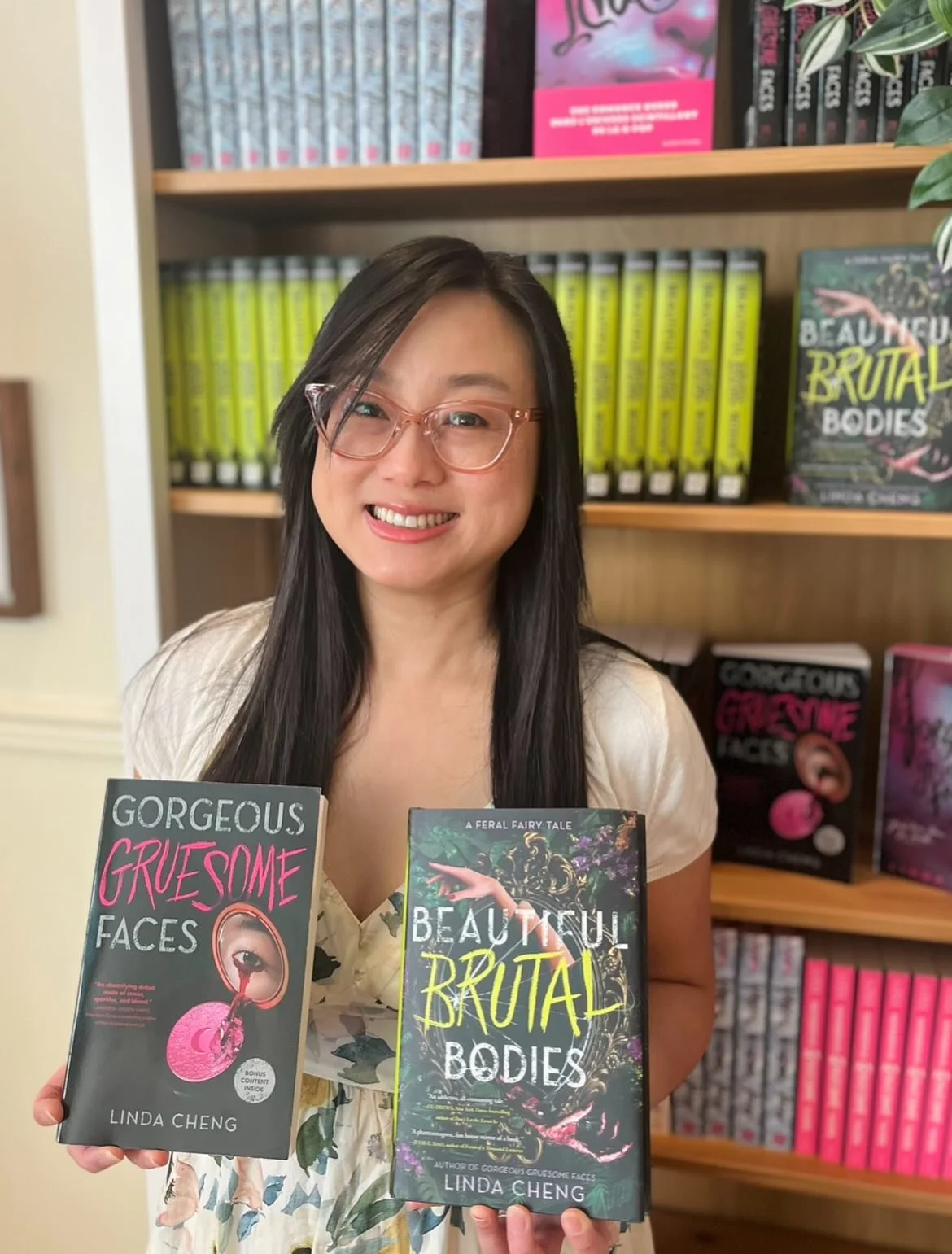 Beautiful Brutal Bodies and the paperback edition of Gorgeous Gruesome Faces is out in the world today everywhere books are sold!! And with that, my debut duology is complete. I am feeling a million emotions, but most of all I am so, so grateful for 