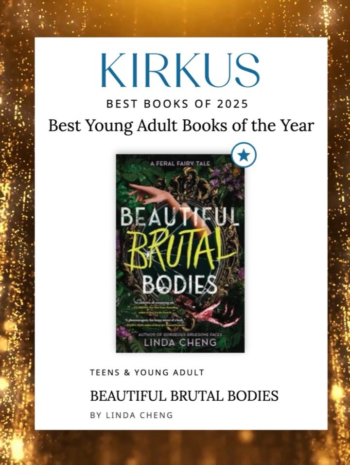 BEAUTIFUL BRUTAL BODIES has been named one of the best YA books of 2025 by @kirkus_reviews!!! 😭🙌🏻 I&rsquo;m so proud and honoured to be included with all the incredible YA books that came out this year, please do check out the full list in my bio!