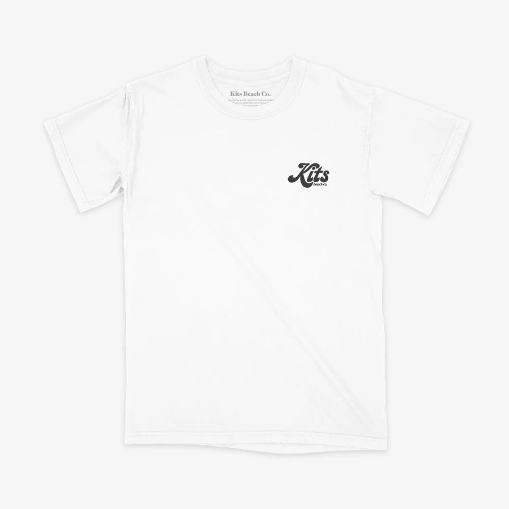Cornwall Tee - White/Black
