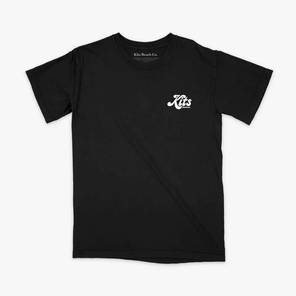 Cornwall Tee - Black/White