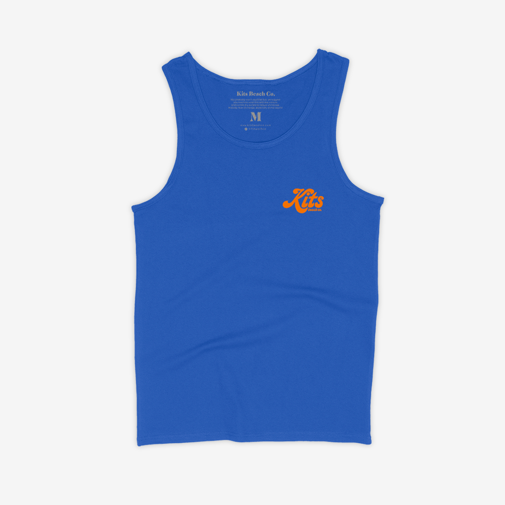 Cornwall Tank - Royal/Orange