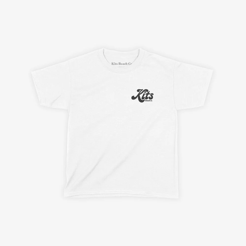 Youth Cornwall Tee - White/Black