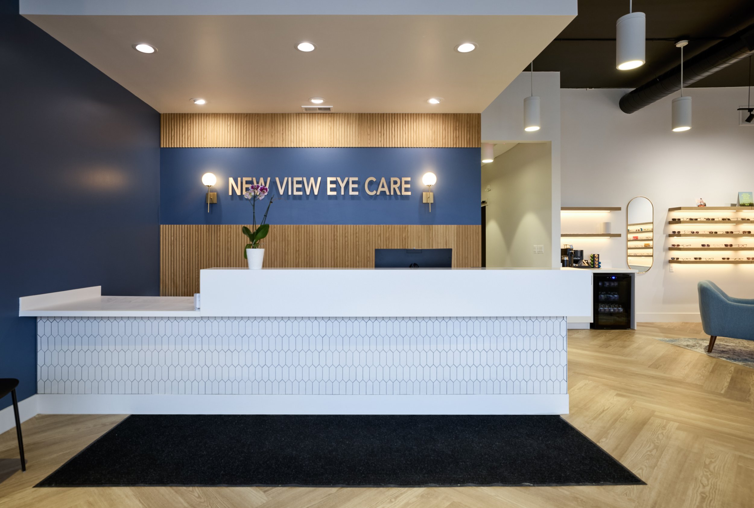 New View Eye Care lobby