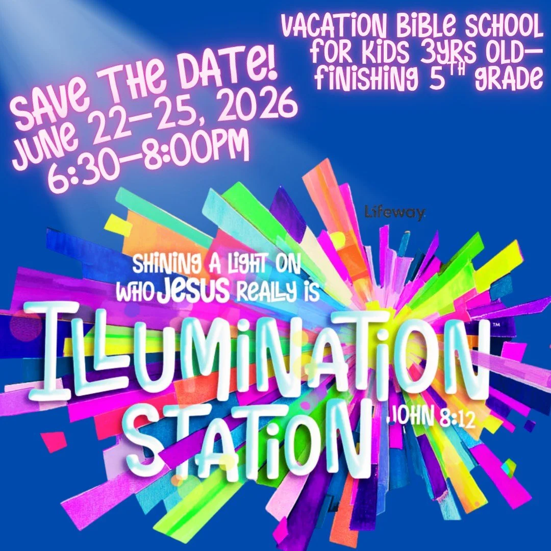 Save the Date for Vacation Bible School at Bridge Community Church!
Monday, June 22-Thursday, June 25 at 6:30-8:00pm!
For kids 3yrs old-finishing 5th grade.
Register on our website: https://www.bcchurchal.org/kids