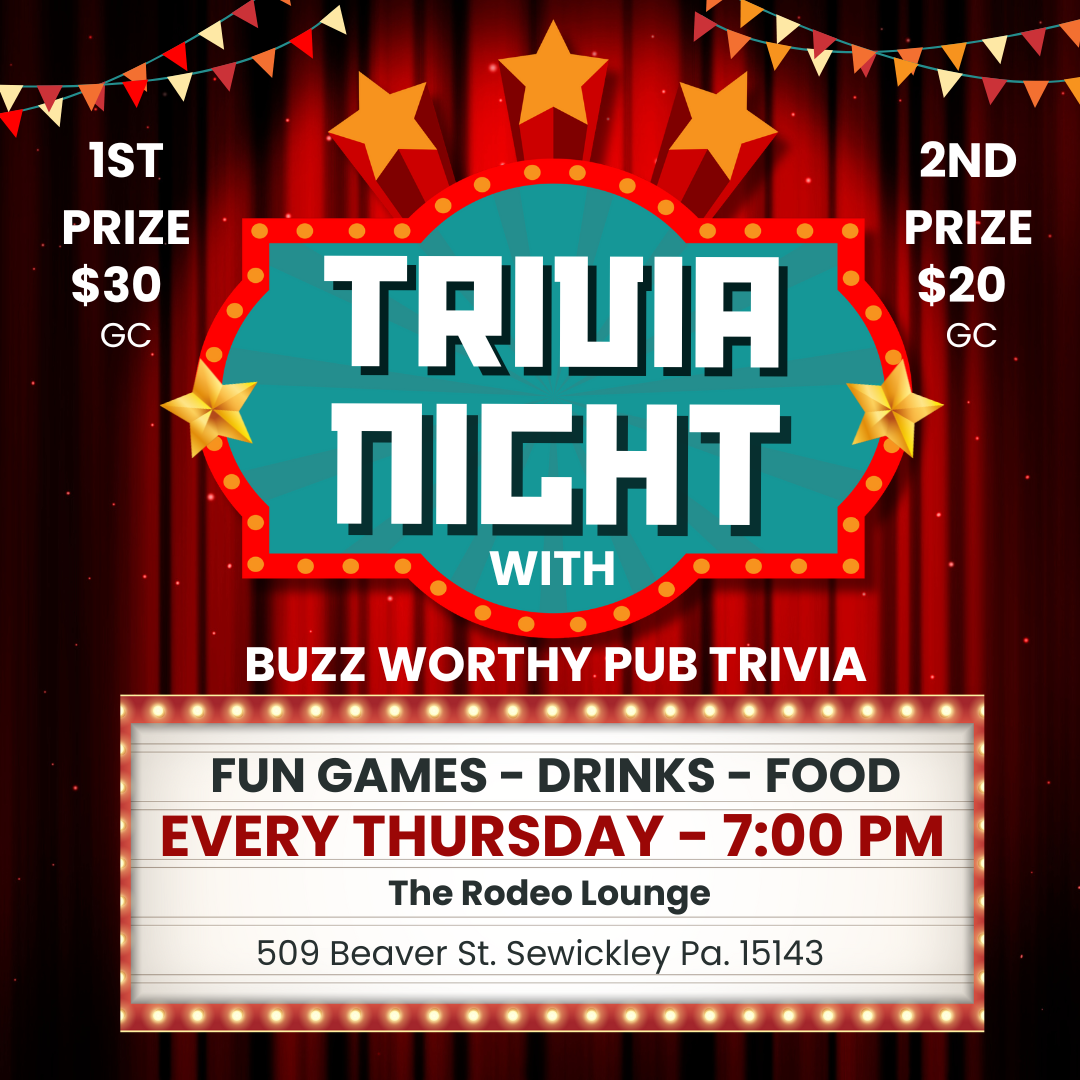 Trivia Night with Buzz Worthy Pub Trivia