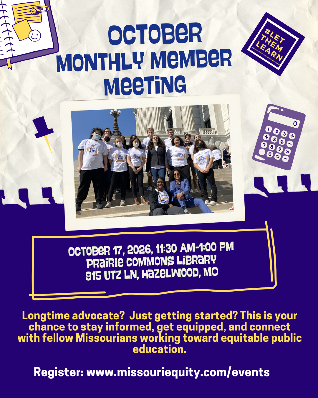 Monthly Member meeting