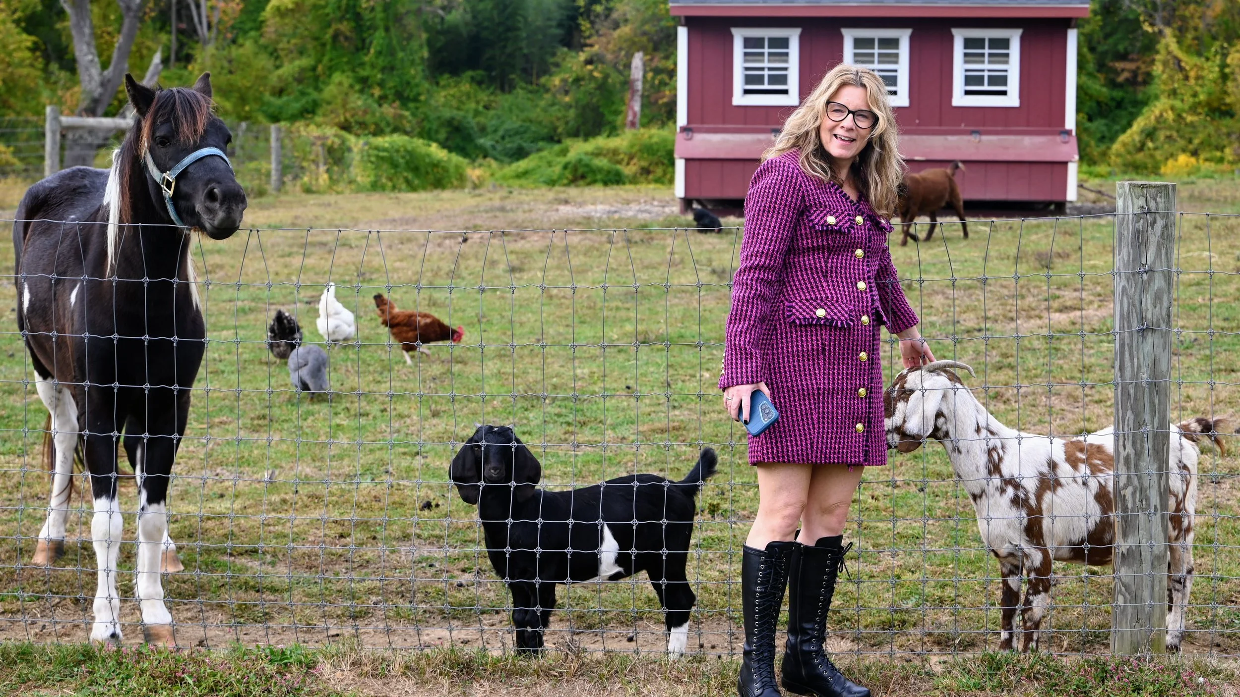 dina pancoast on the farm