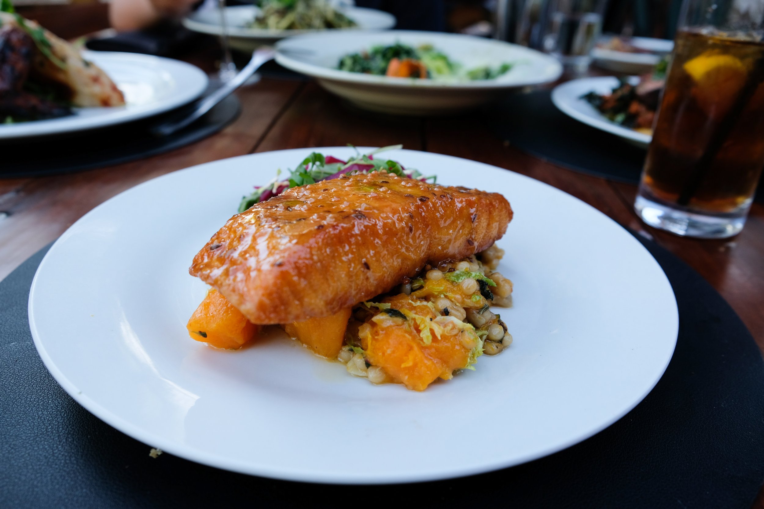 Red Oak Salmon - The Lindsay Restaurant 