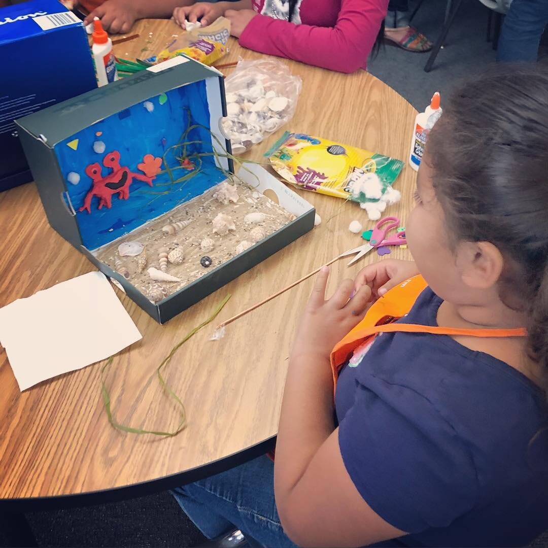 Today was our annual &ldquo;Diorama Work Day&rdquo;. I opened up my classroom for our second graders to come with their parents for 2 hours after school to get supplies or help with their dioramas.  All of my 2nd grade team was here to help their kid