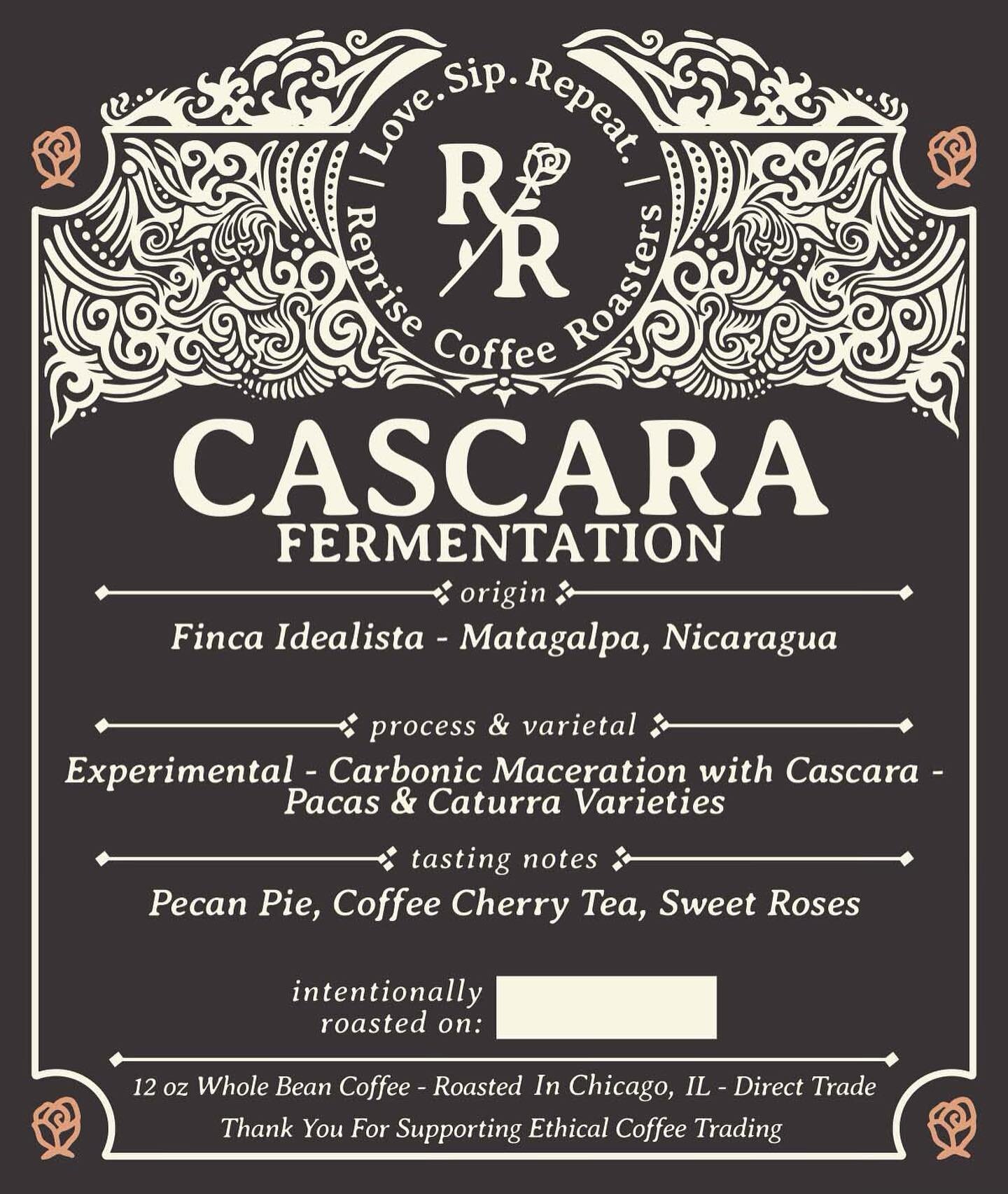 Can&rsquo;t wait to drop this one on y&rsquo;all. This particular lot of Pacas &amp; Caturra varieties was fermented in coffee cherry tea (AKA Cascara) in dramatic fashion, with a ratio of far many more times the amount of coffee cherry tea than actu