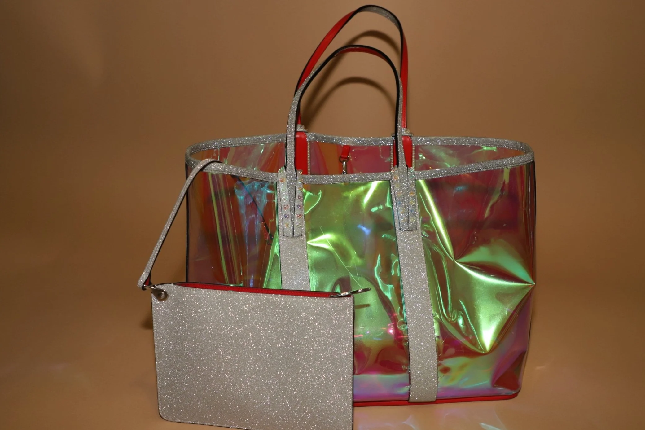 Christian Louboutin Cabata Vinyl tote