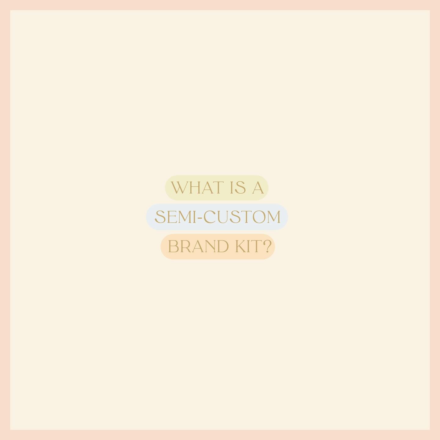 Spilling the tea on what a semi-custom brand is! Do you think this sounds like a great option for your biz? You can check out the Blush brands on my website now!