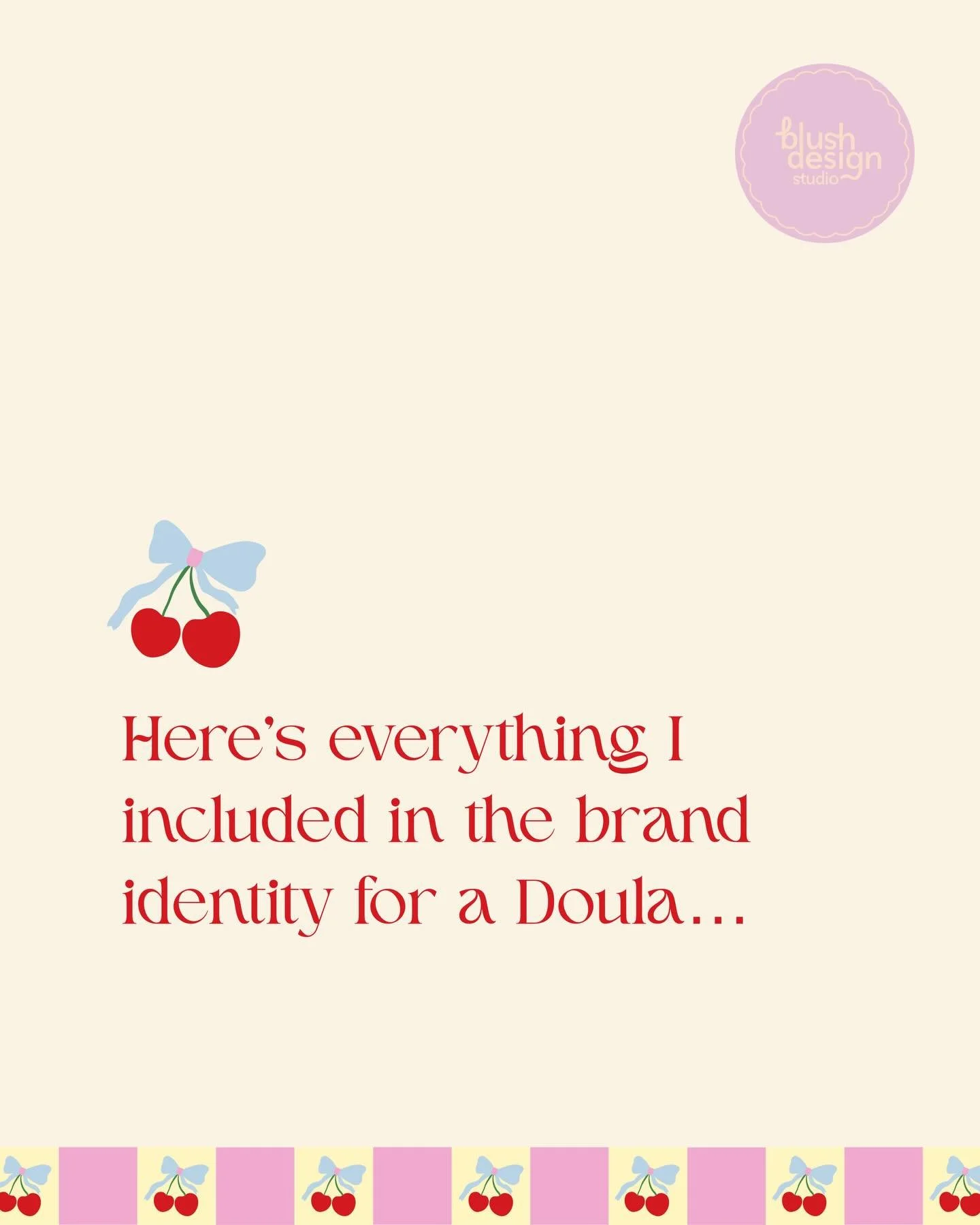 All the details of @doulamarley and everything we included for her brand glow up! There&rsquo;s lots more not pictured here, I tend it over deliver 🤭🥰 I just want my clients to never feel bored of their branding.