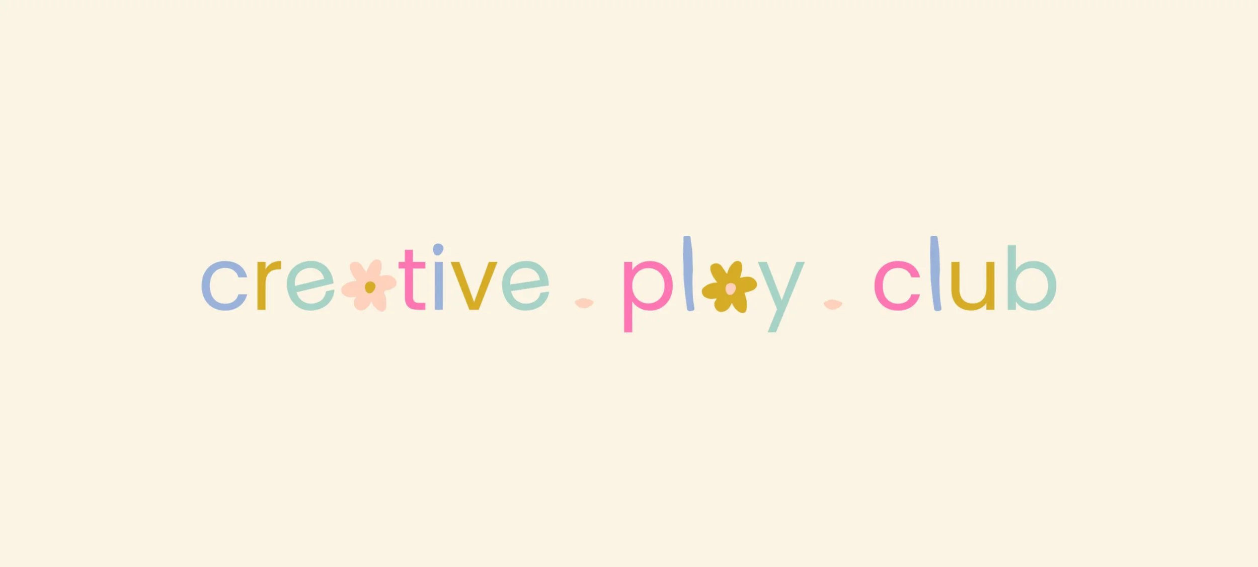 Creative Play Club — Blush Design Studio