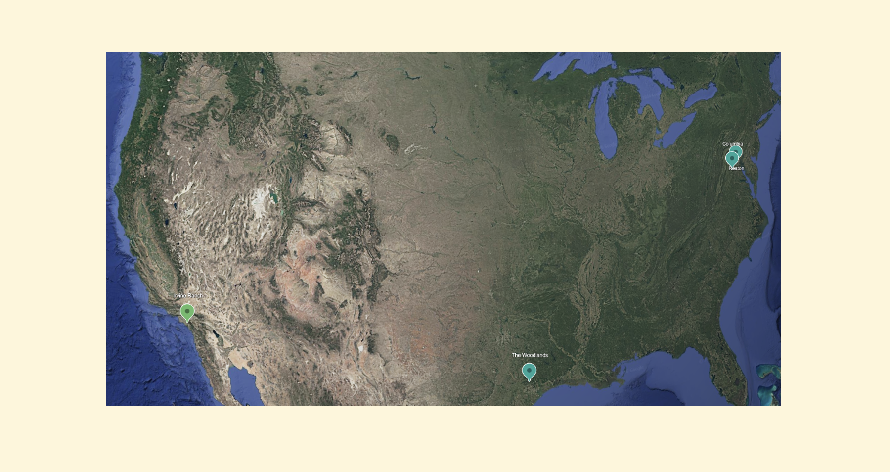 Benchmarking four American new towns