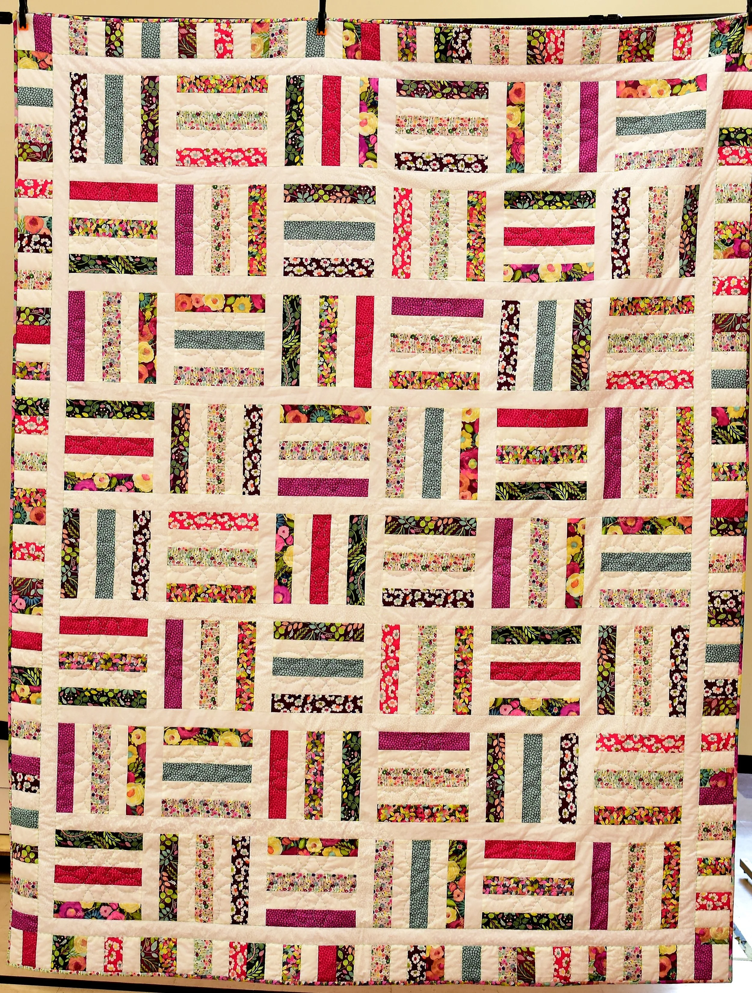 Fragrant Fields, 79” x 102”, Kathy Shenk, Live Auction