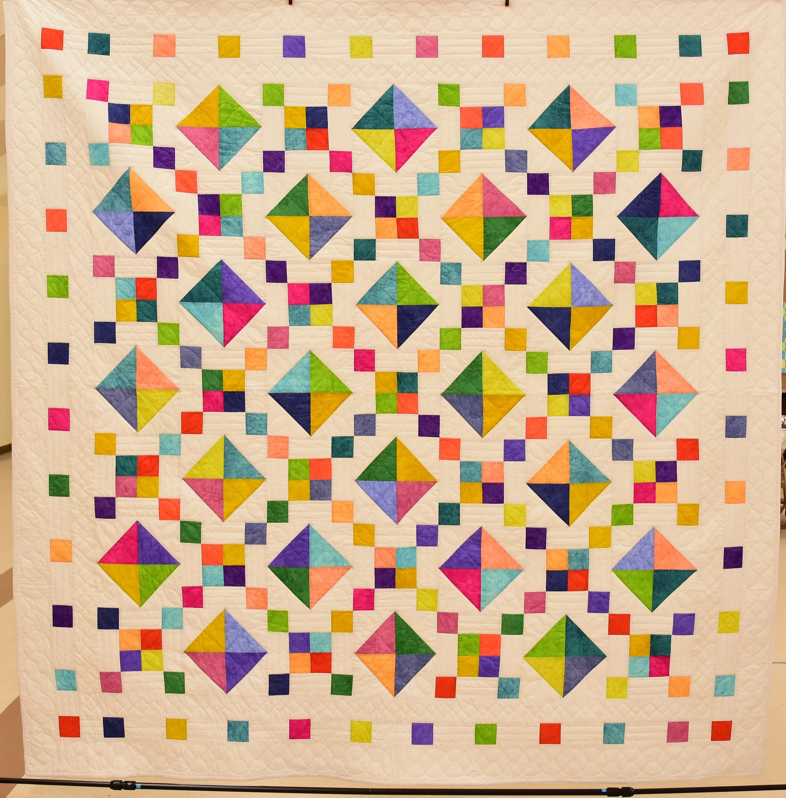 Jewel Box, 100” x 100”, Jennie Kauffman, Live Auction