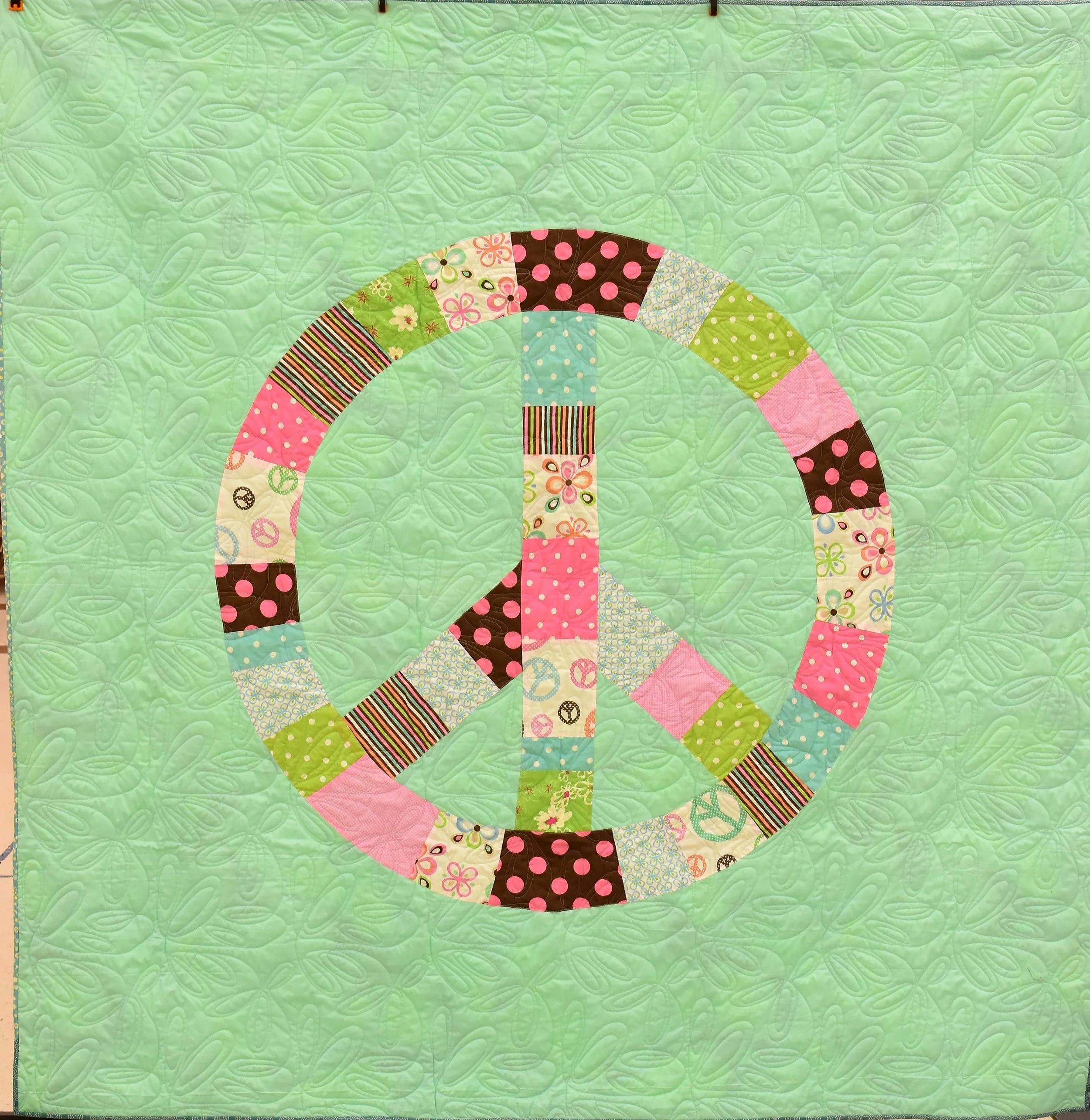 Give Peace A Chance, 84” x 84”, Anon, Live Auction