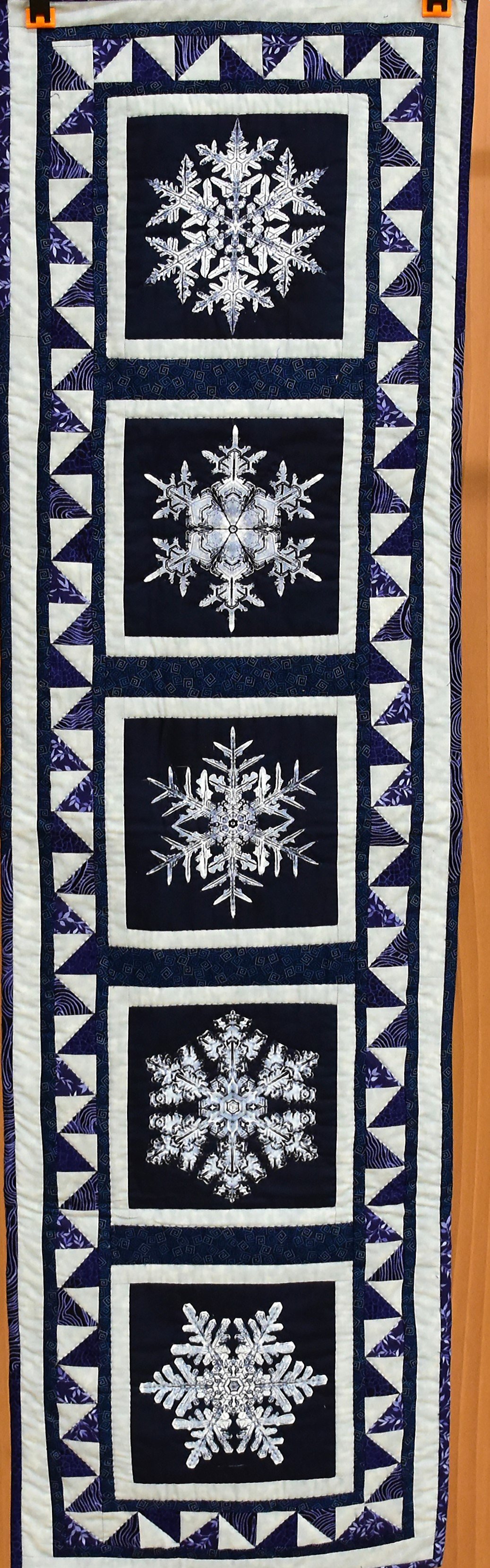 Snowflake Bentley, 16” x 56”, Karen Perez, Online Auction