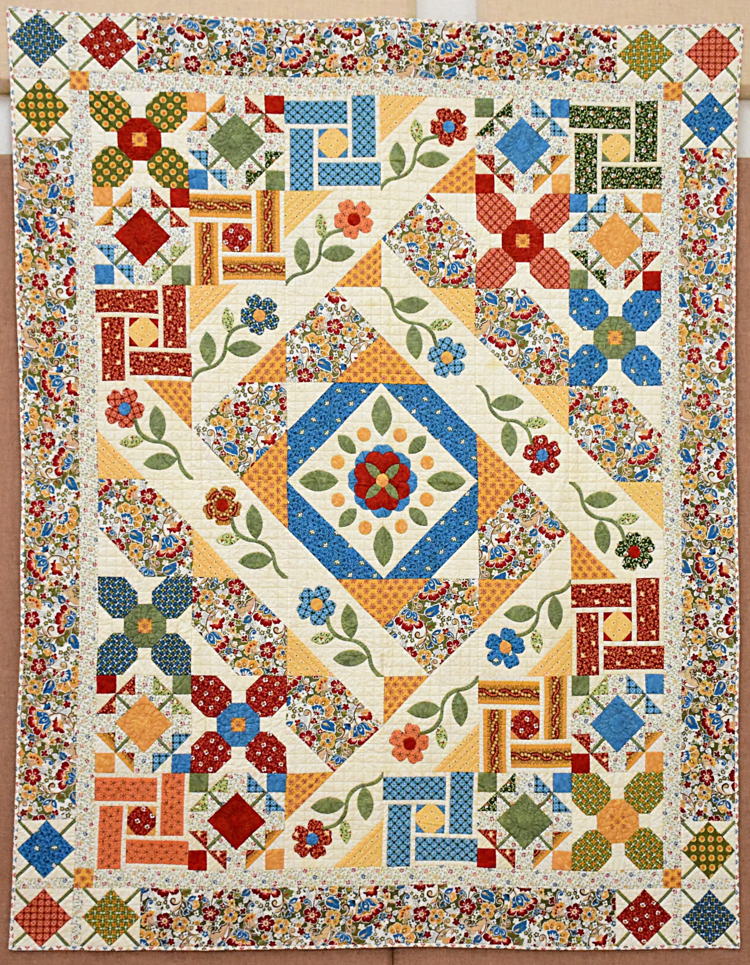 Provence and Beyond, 76_ x 96_, Vicki Bellino