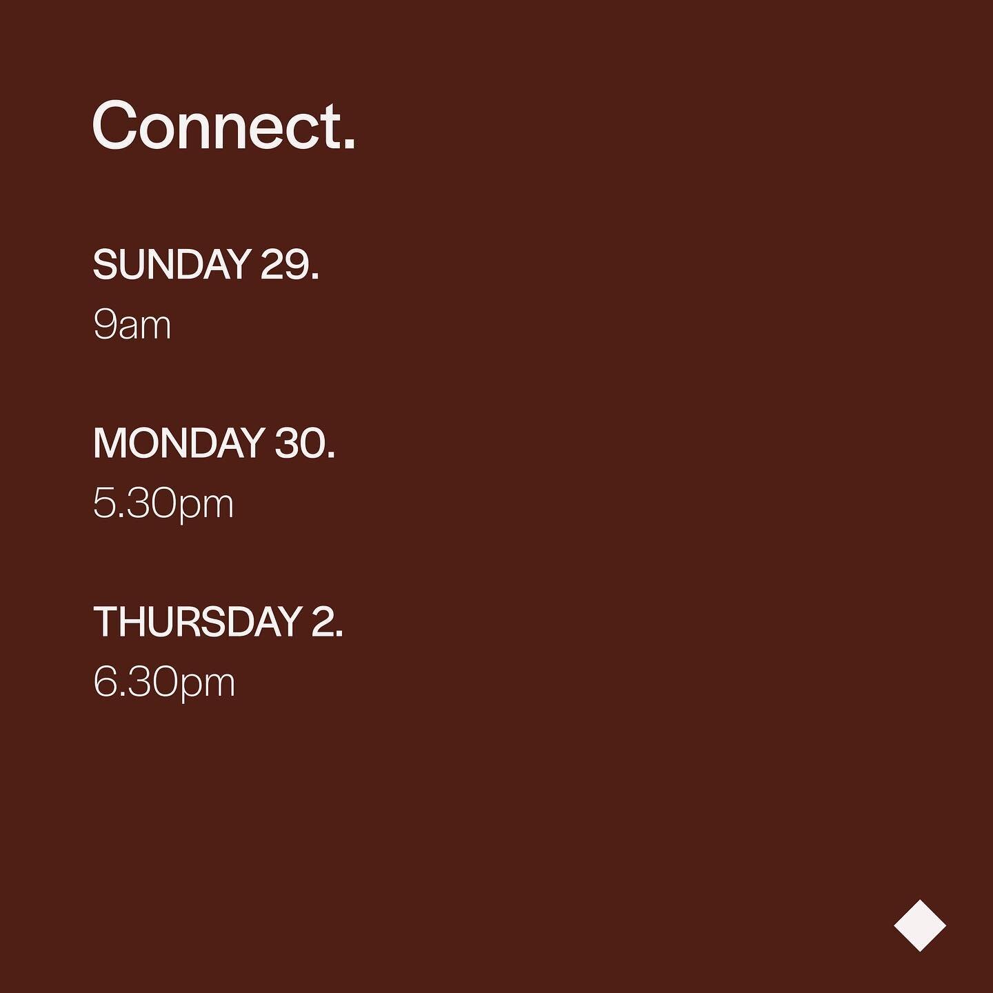 Join us in our second week of mindful movement. We've added two new classes to this weeks timetable - enjoy Connect on Sunday, Monday and Thursday (it isn&rsquo;t too late to sneak a spot). If Week one is anything to go by, then these classes will be