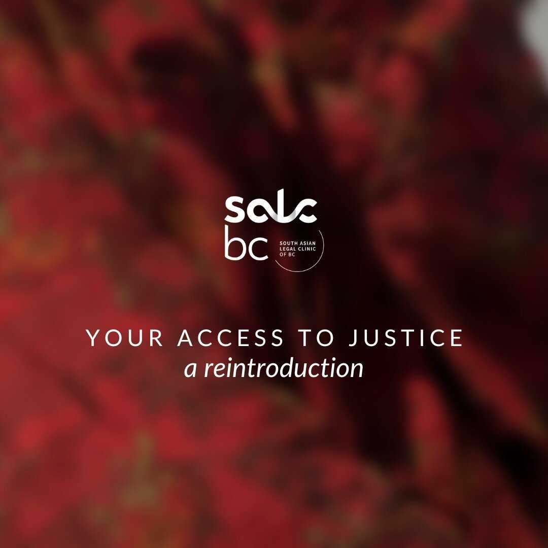 Welcome to all the new followers in the SALCBC community. ✨⁠
⁠
Who are we? We're a non-profit working towards South Asians' access to justice. This includes you! ⁠
⁠
You can look forward to our weekly pro bono legal clinics and many upcoming legal in