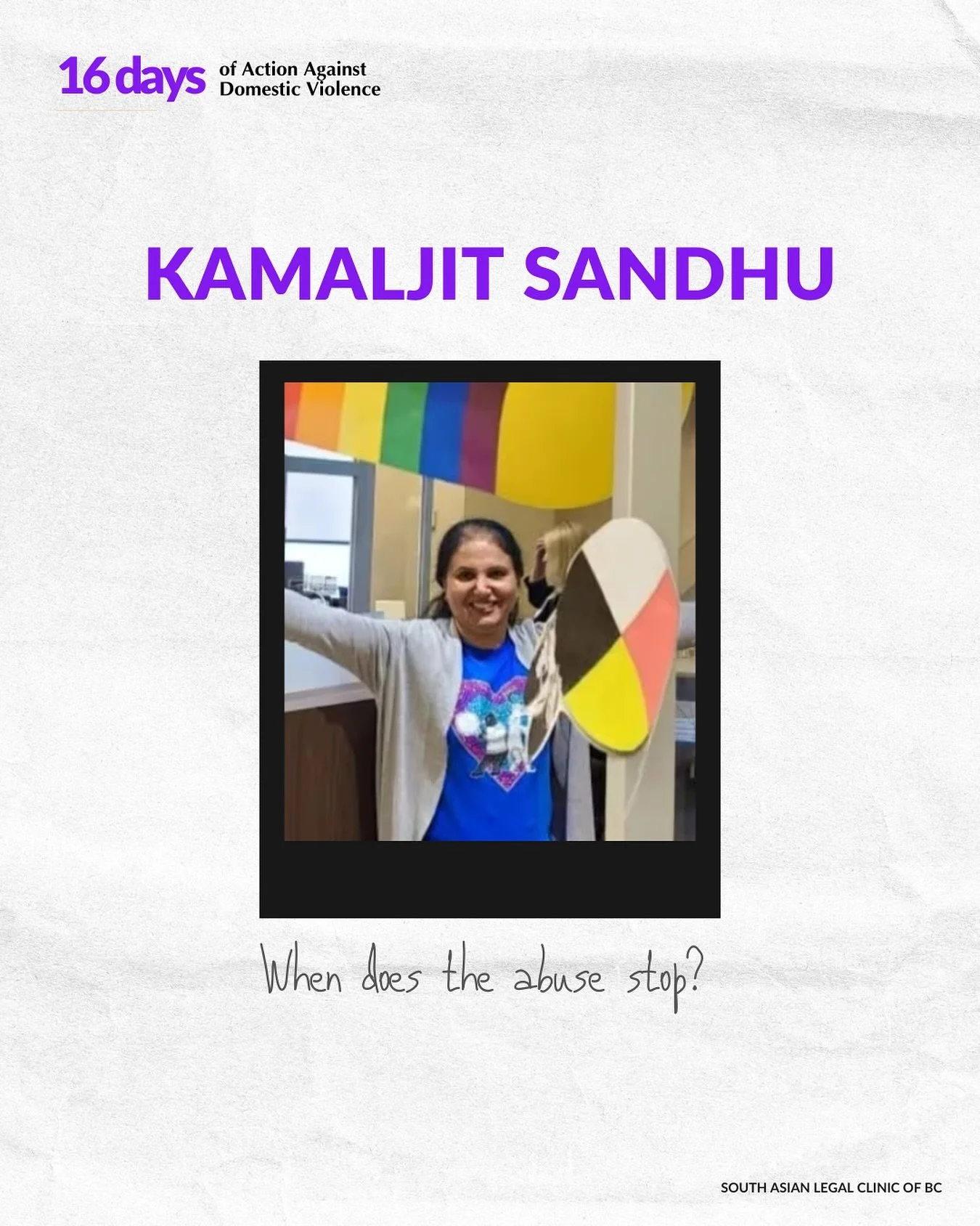 Kamaljit Sandhu&rsquo;s story is heartbreaking. After years of enduring abuse, Kamaljit filed for divorce at 45 years old. Tragically, her husband took her life just three months later. Her passing has left the community grieving and calling for chan