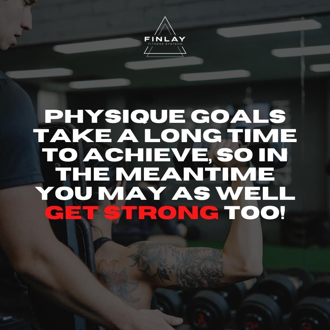 👊 Getting stronger is secret to staying motivated.

👊 Most of us joined the gym with some sort of aesthetic goal in mind, grow more muscle, lose weight, tone up, etc.

👊 While that can be great for getting us in the door, it takes a long time to s