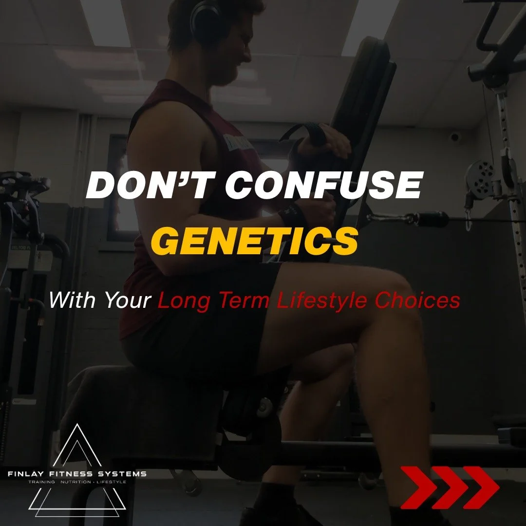 People love to blame &ldquo;bad genetics.&rdquo;
But from what I've seen most of the time it&rsquo;s not genetics, it&rsquo;s lifestyle.

First off, this obviously isn't aimed at people who have actual illness/genetic conditions that inhibit them fro
