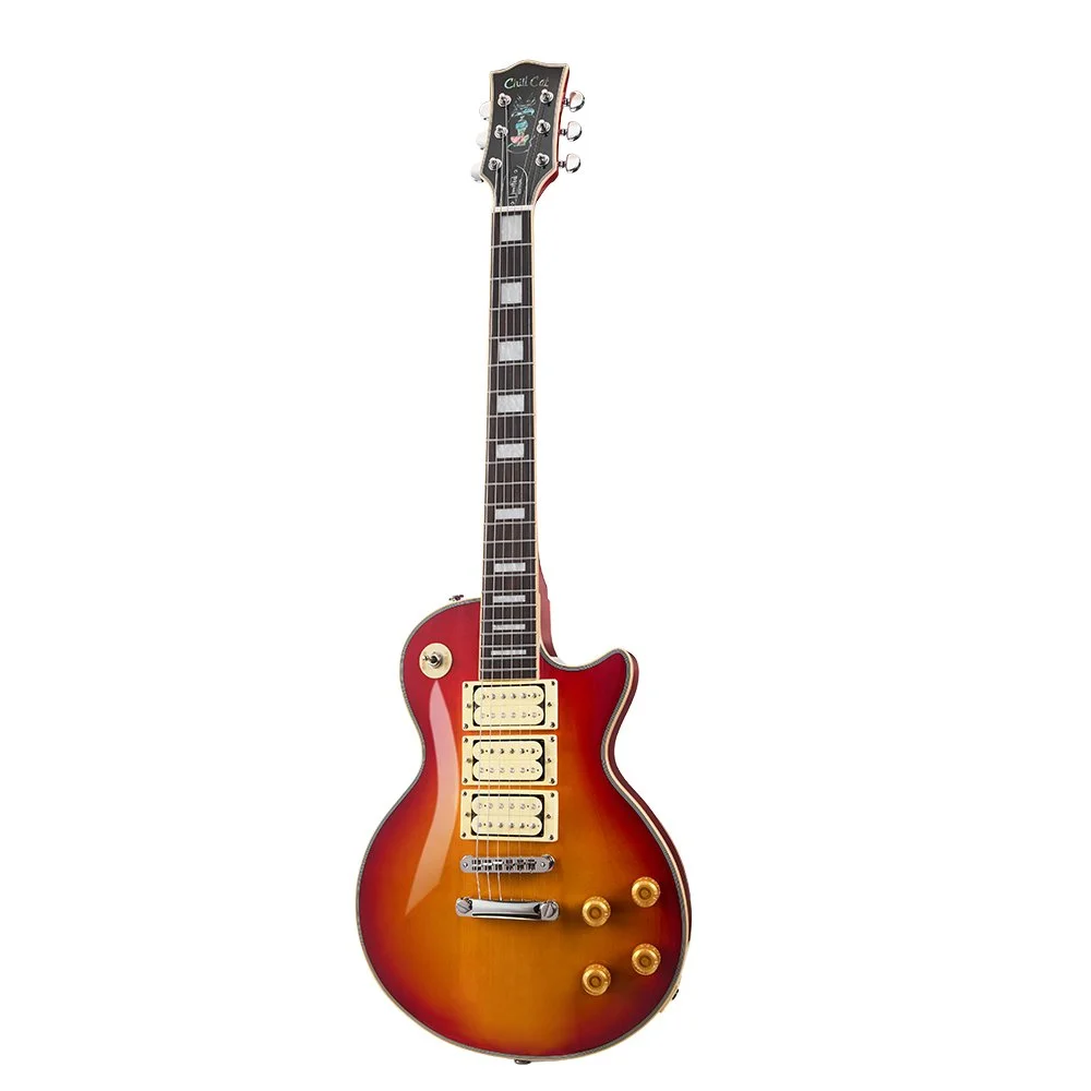Chill Cat Limited Edition Custom Shop Cherry Sunburst Electric Guitar