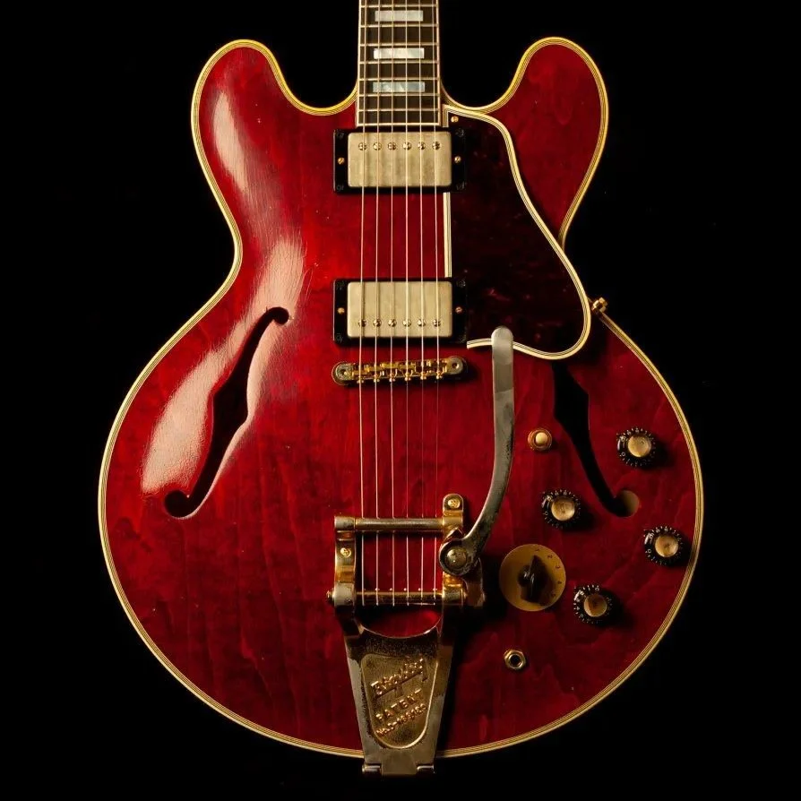 Non-relic Noel Gallagher 1960 ES-355, 60s Cherry Murphy Lab