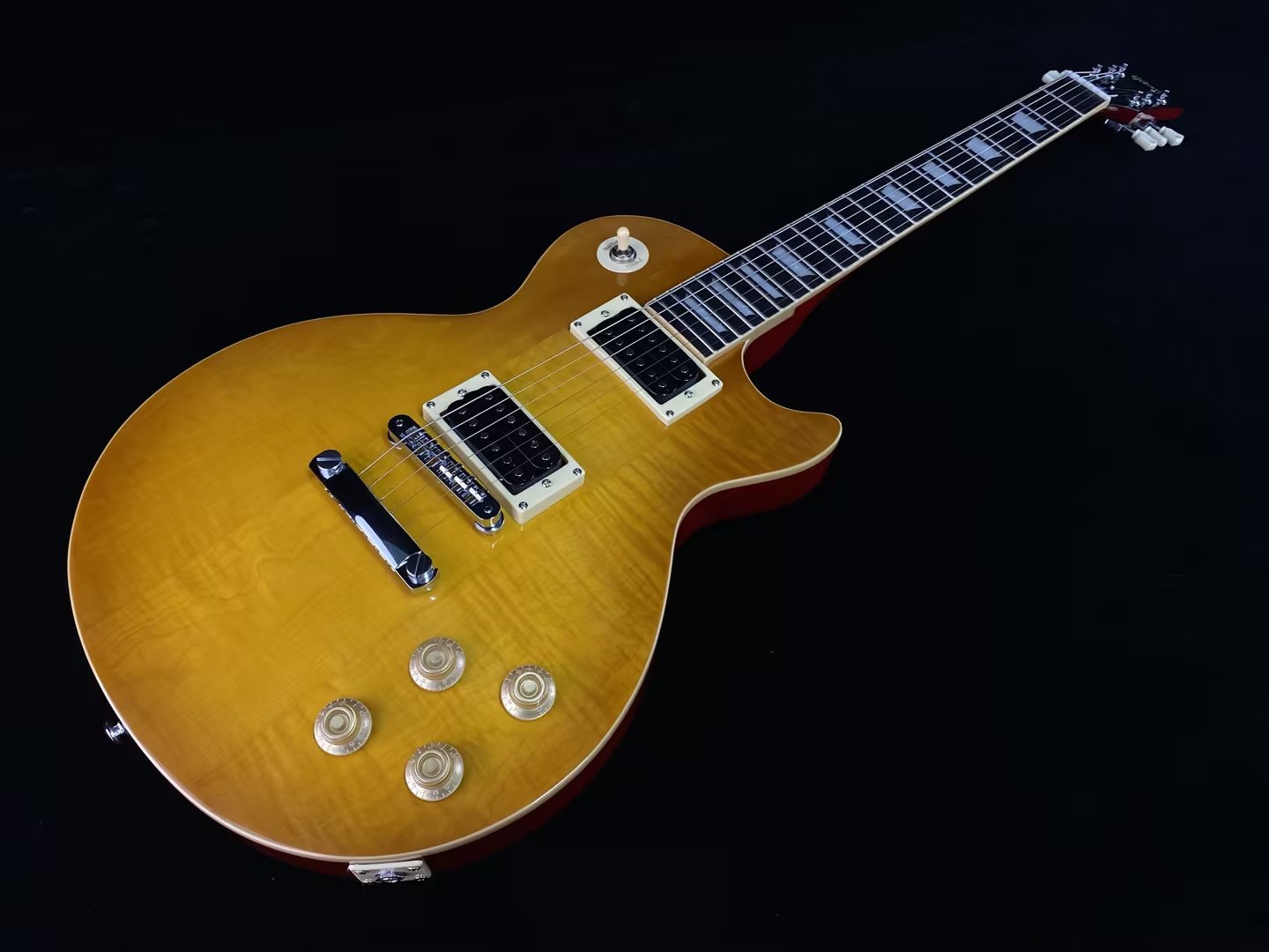 New “Jessica” Vintage  Standard Honey Burst with Red Back