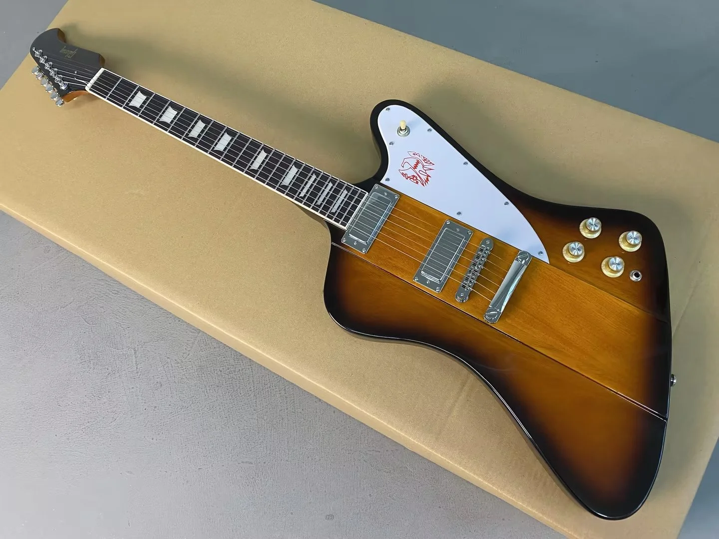 New Offset Sunset Burst Electric Guitar
