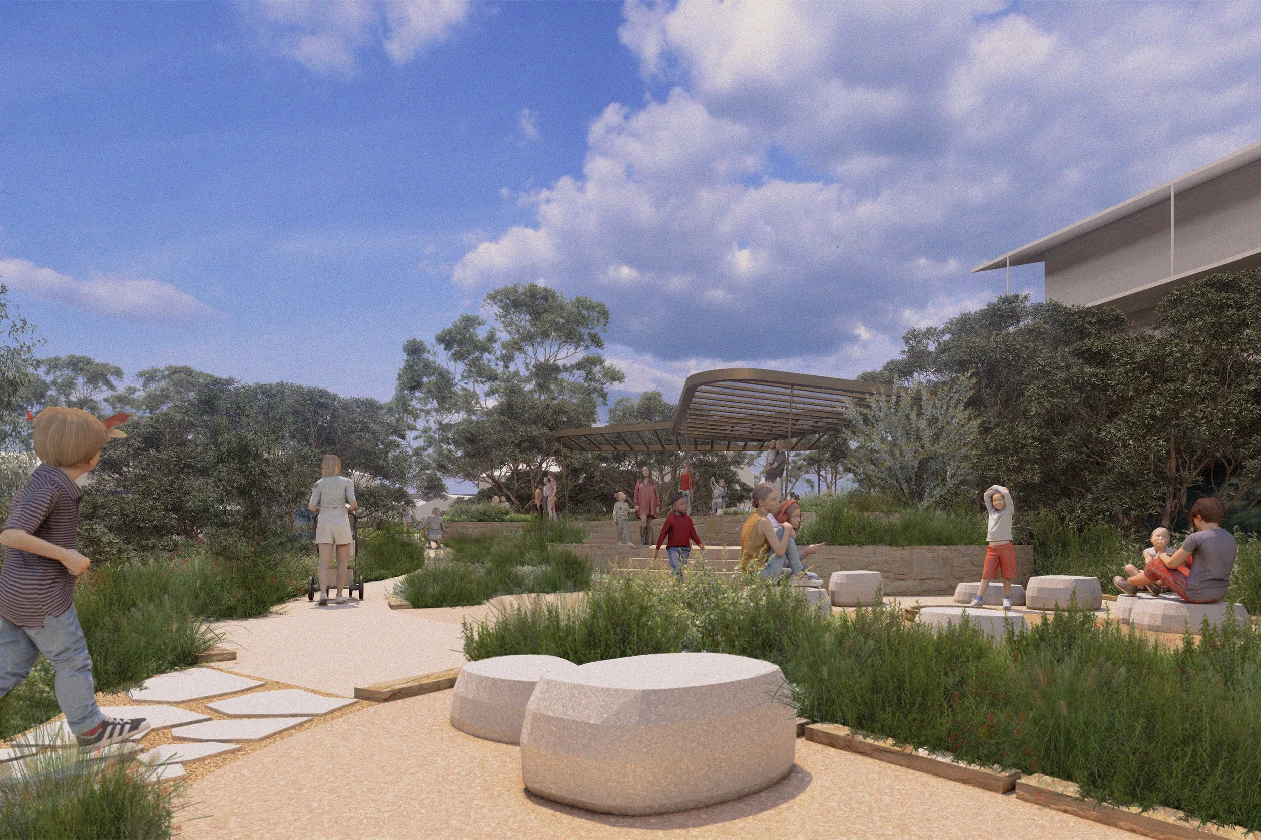 Dalwood Homes Indigenous Healing Garden — Nguluway DesignInc